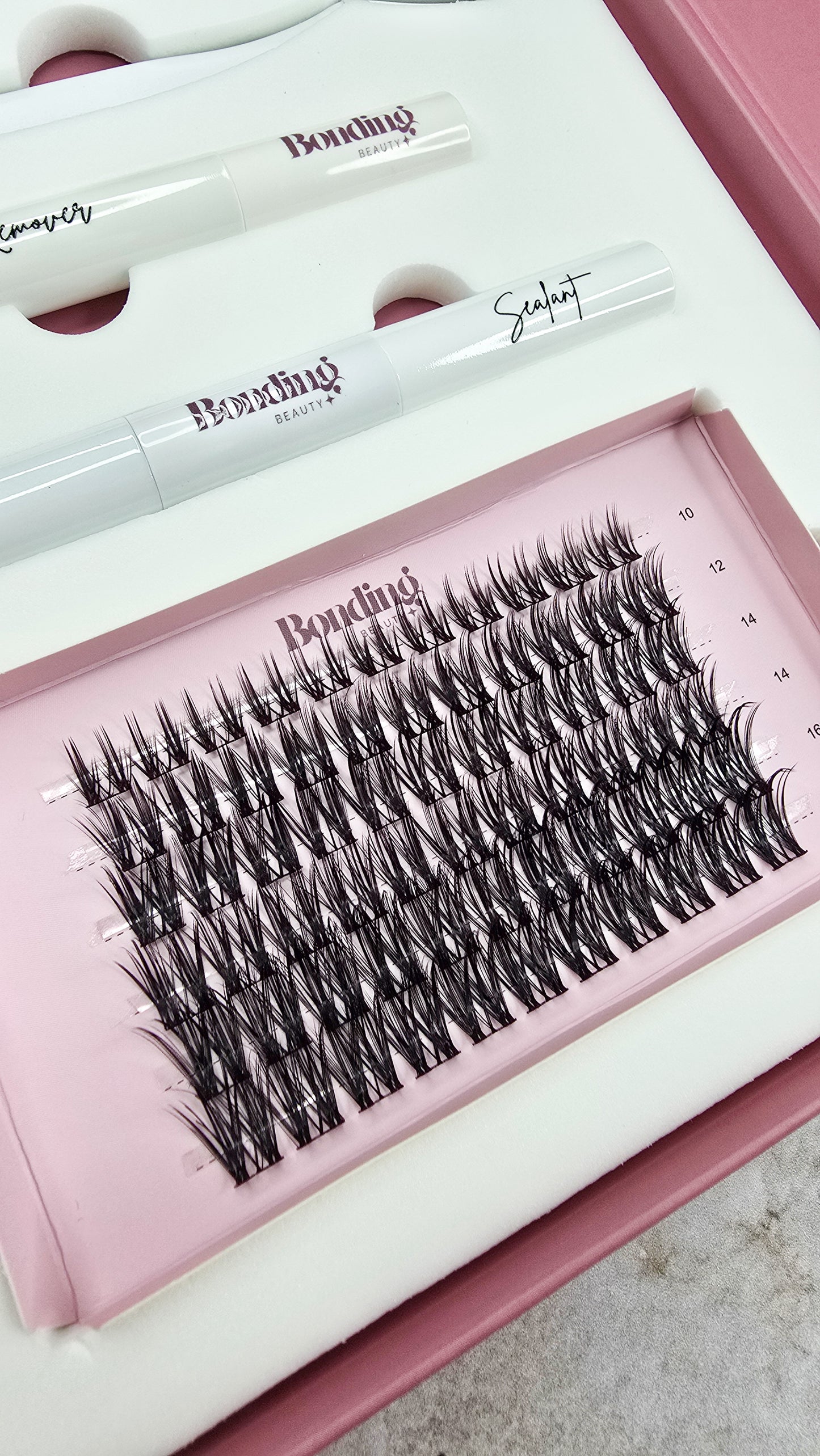"ROSIE" 60 kępek skręt "C" - Rzęsy Bondingowe Bonding Beauty